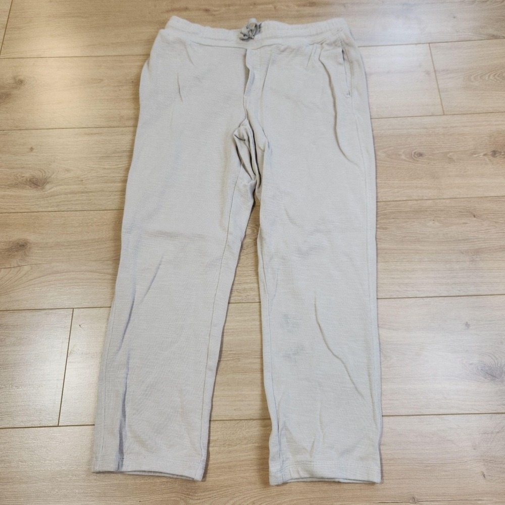 7 Diamonds Shoreline Jogger Pants Mens Large Beige Lounge Sweatpants‎ Casual
